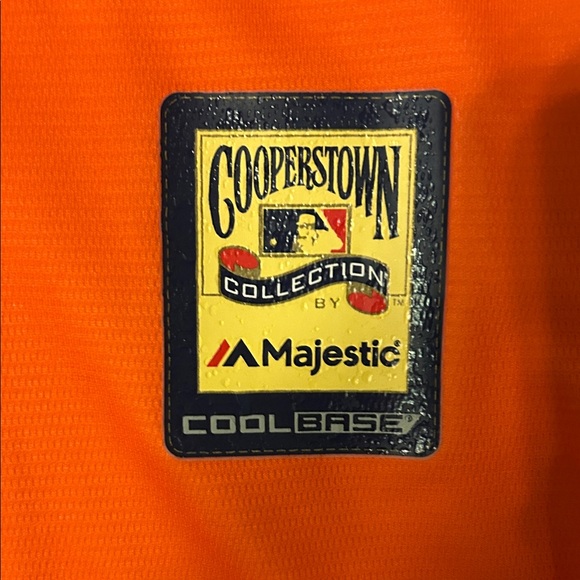 Houston Astros Tequila Sunrise replica from 80’s. Majestic Cooperstown collectio - Picture 3 of 4